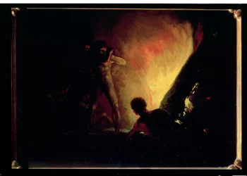 Der Scheiterhaufen, ca. 1800-05